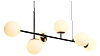 Подвесная люстра iLamp Golden 9136P/6 BK-WH 100_100_2427928