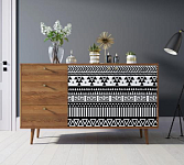 Комод "Berber" с двумя дверками и ящиками 19 принт арт BB05/Print_19 250_100_Array