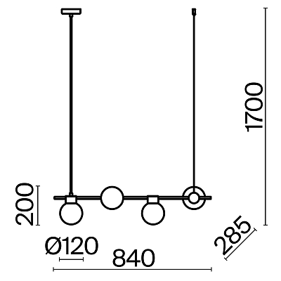 Подвесной светильник Freya FR5232PL-04B 400_400_828473