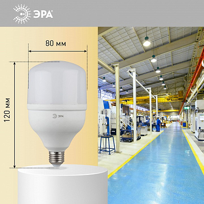 Лампа светодиодная Эра  E27 20Вт 4000K LED POWER T80-20W-4000-E27 400_400_2473520