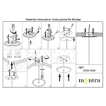 Основание Mantra Modular Light Florones 9358 250_100_3078009