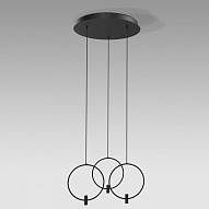 Подвесной светильник Eurosvet Layla 50257/3 LED черный 500_191_2457123