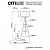 Торшер с полкой Citilux Рейнер CL806020 100_100_1674449
