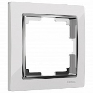 Рамка на 1 пост Werkel Snabb (белый/хром) W0011901 500_191_2296792