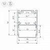 Профиль накладной Arlight SL-LINE 044666 100_100_1901662