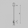 Основание на штанге Maytoni Technical Flarity TRA158C-S1-PT 100_100_2767196