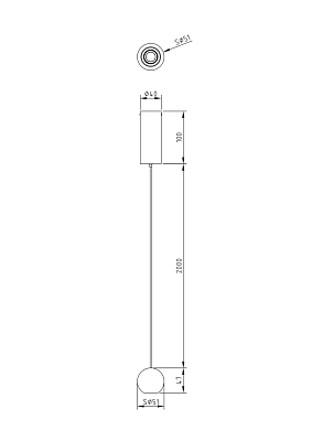 Подвесной светильник Technical P067PL-L5RG3K 400_400_2403641