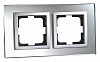 Рамка на 2 поста Mono Electric Style Glass 107-700000-161 100_100_2162762