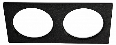 Рамка на 2 светильника Italline IT08 IT08-8034 black 400_400_2161891