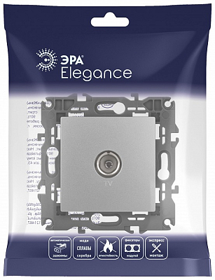 ТВ-розетка без рамки Эра Эра Elegance 14-3101-03 400_400_2400576