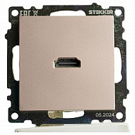 Розетка HDMI без рамки Stekker Катрин 50063 500_191_2301247