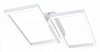 Накладной светильник Escada Scales 10209/2LED White 100_100_2446183