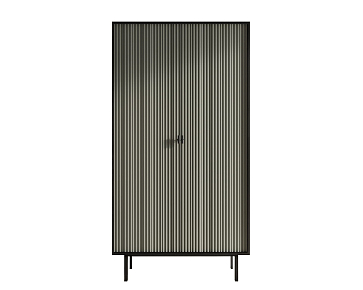 Шкаф двухдверный "Emerson" арт EM091/gray/L 400_400_1929387