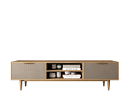 Комод "Line" с нишей низкий под TV R27/beige 250_100_Array