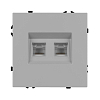 Розетка двойная Ethernet RJ-45 без рамки Arlight SCT-NOBE 059451 100_100_3089741
