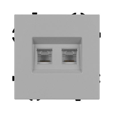 Розетка двойная Ethernet RJ-45 без рамки Arlight SCT-NOBE 059451 400_400_3089741