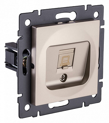 Розетка Ethernet RJ-45 без рамки Kollinger  REA-018GD 400_400_3123327