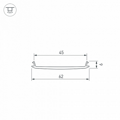 Рассеиватель Arlight STRETCH 040822 400_400_1898757