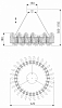 Подвесной светильник Bogate's Farfalla 90374/1 100_100_1884032