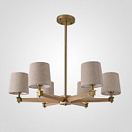 Люстра на штанге Imperiumloft Jorgenson Beige/Light wood STAVRA01 500_191_2423208