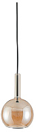 Подвесной светильник Newport NORA 7233/S mat.black amber 500_191_3070131