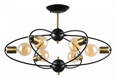 Люстра на штанге Arte Lamp Glasgow A1963PL-6BK 400_400_3230388