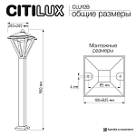 Наземный высокий светильник Citilux GENOX CLU12B 250_100_3078211