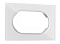 Рамка для двойной розетки Arte Milano am-502.01 502.01-double.white