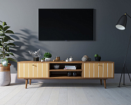 Комод "Berber" с нишей низкий под TV принт 43 арт BB49/Print_43 250_100_1938091