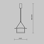 Подвесной светильник Maytoni MOD280PL-L23B3K 250_100_839801