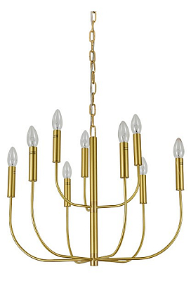 Подвесная люстра Newport  34909/C brass 400_400_3230907