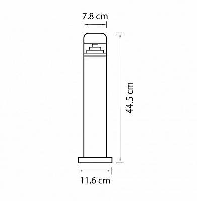 Наземный низкий светильник Lightstar Raggio 376907 400_400_1711826