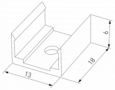 Крепление Elektrostandard  Clip LL-2-ALP027 400_400_1414139