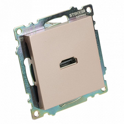 Розетка HDMI без рамки Stekker Катрин 50063 400_400_2160682