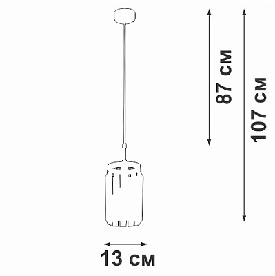 Подвесной светильник Vitaluce V5151 V5151-9/1S 400_400_1819798