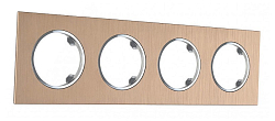Рамка на 4 поста Arte Milano am-502.11 502.11-4.shampan 250_100_Array
