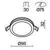 Встраиваемый светильник Technical DL2001-L12W 100_100_2209176