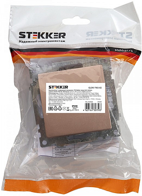 Выключатель одноклавишный Stekker Катрин 39589 400_400_2158303