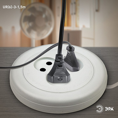 Удлинитель Эра  UR(6)-3-1,5m 400_400_2404662