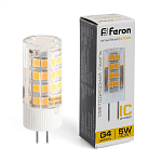 Лампа светодиодная Feron  G4 5Вт 2700K 25860 250_100_3089340