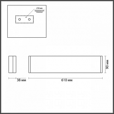 Накладной светильник Odeon Light Framant 4295/20WL 400_400_1725899
