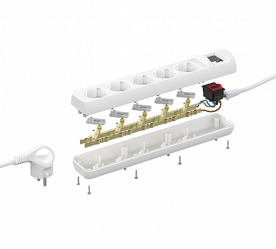 Удлинитель с выключателем Эра  UX-5es-3m 400_400_2404657