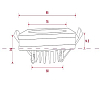 Встраиваемый светильник Maytoni Technical Phanton DL303-L12W 100_100_2777853