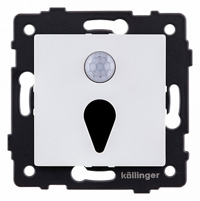 Заглушка для поста с подсветкой, без рамки Kollinger  REA-044WH 400_400_3123565