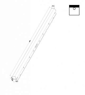 Встраиваемый светильник Maytoni Technical Basis TR030-4-24W3K-WW-DS-B 400_400_2754299