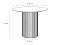 Стол обеденный Mono Stripe D100/D44/H75 948099