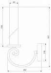 Бра Eurosvet Banci 60117/1 никель 250_100_1810158