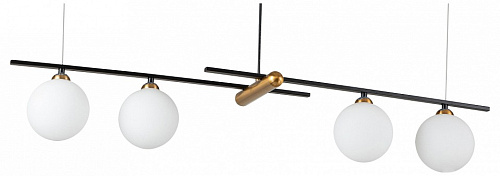 Подвесной светильник Indigo Opaco 11015/4P Black 500_191_2459119