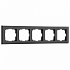 Рамка на 5 постов Werkel Stark (черный) W0051808 100_100_2128846