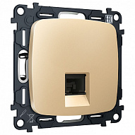 Розетка Ethernet RJ-45 и со шторками, без рамки Ambrella Volt OMEGA MO612005 500_191_3231125